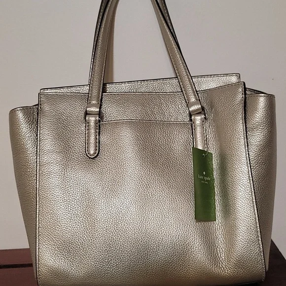 Kate Spade pale gold crossbody - Picture 3 of 5